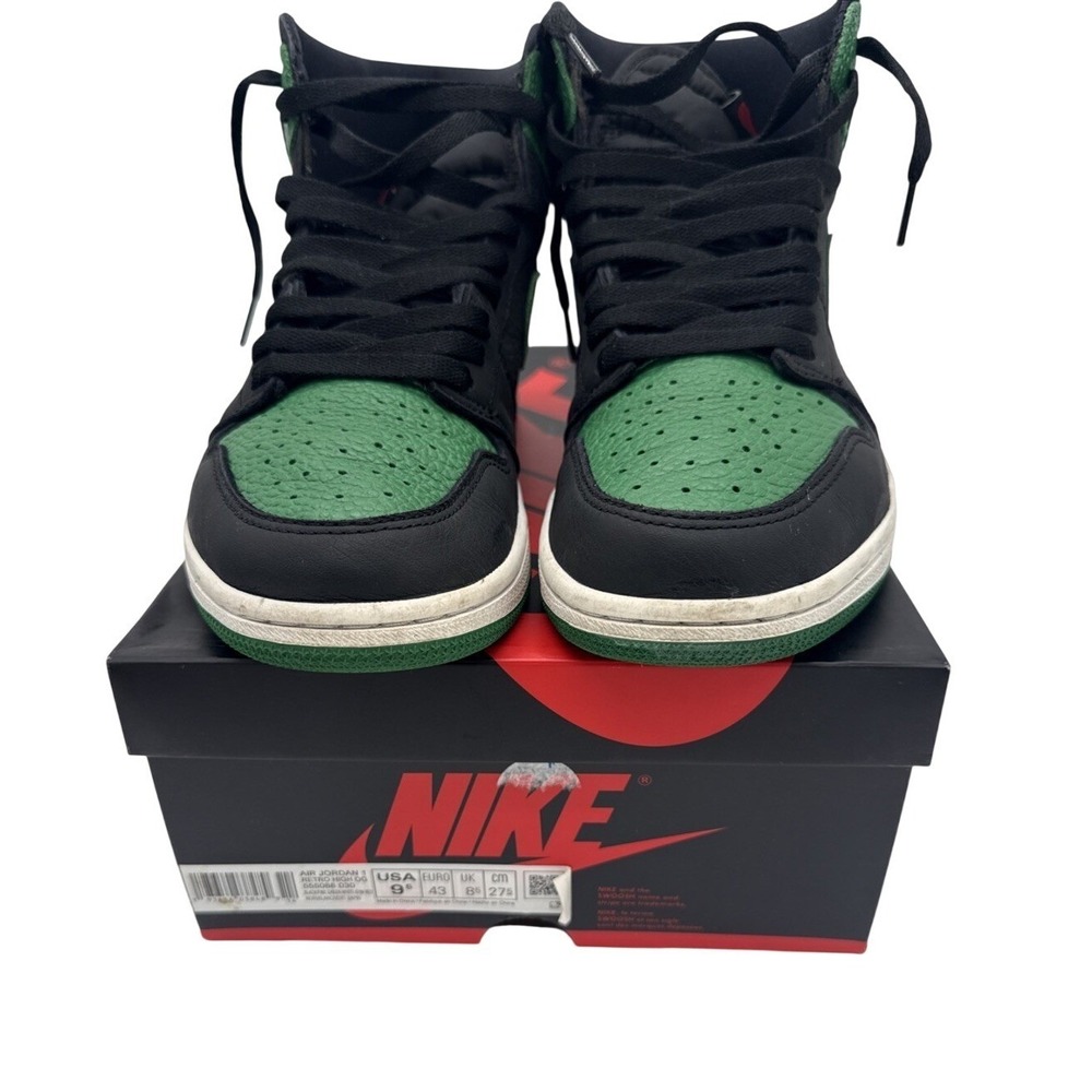 Size 9.5 - Nike Air Jordan 1 Retro High Pine Green 2.0 (555088-030) Men